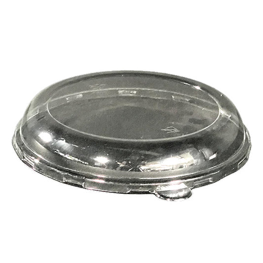 PET plastic lid for round bagasse bowls (24oz & 32oz)